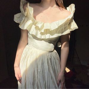 Vintage 60’s union made wedding dress